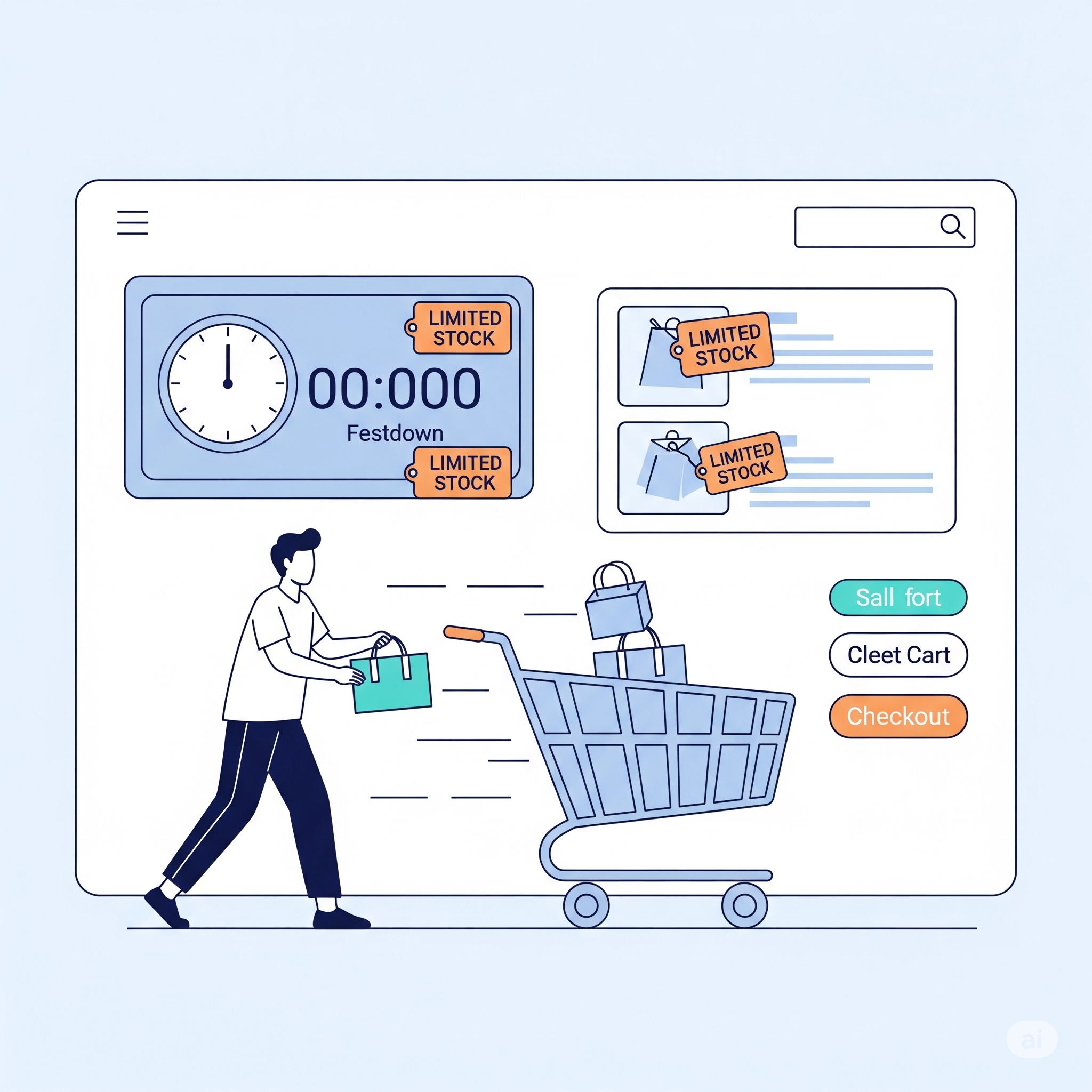Using Scarcity and Urgency to Boost E-Commerce Sales