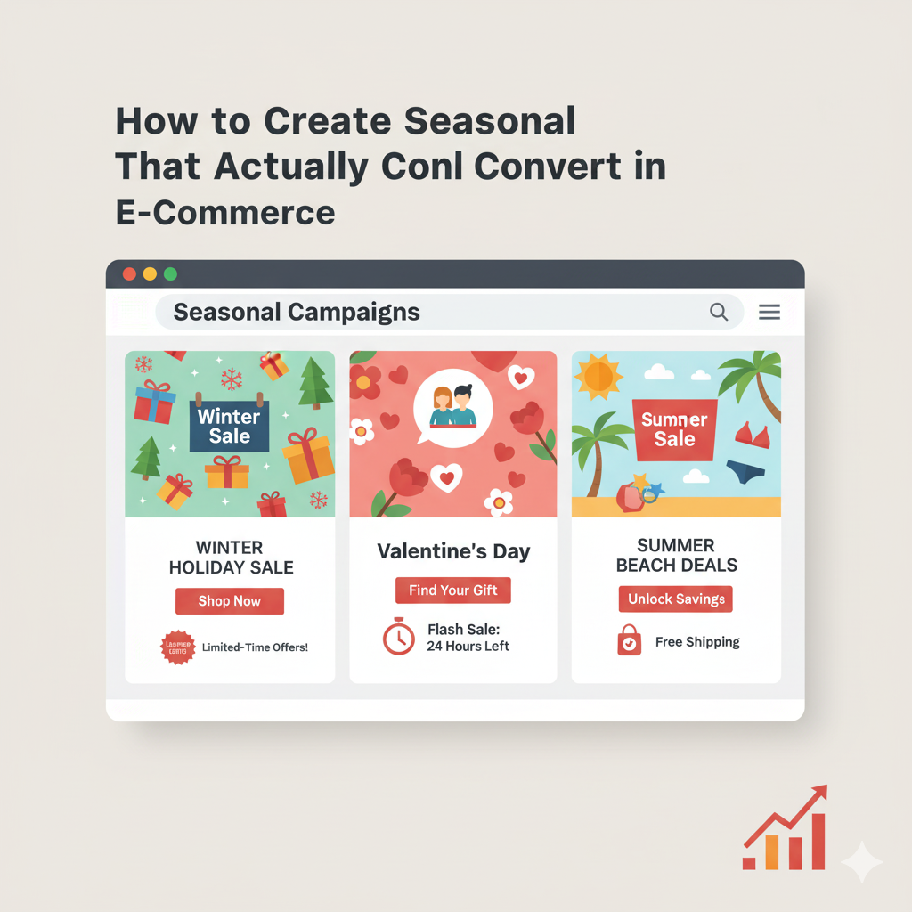 How to Create Seasonal Campaigns That Actually Convert in E-Commerce